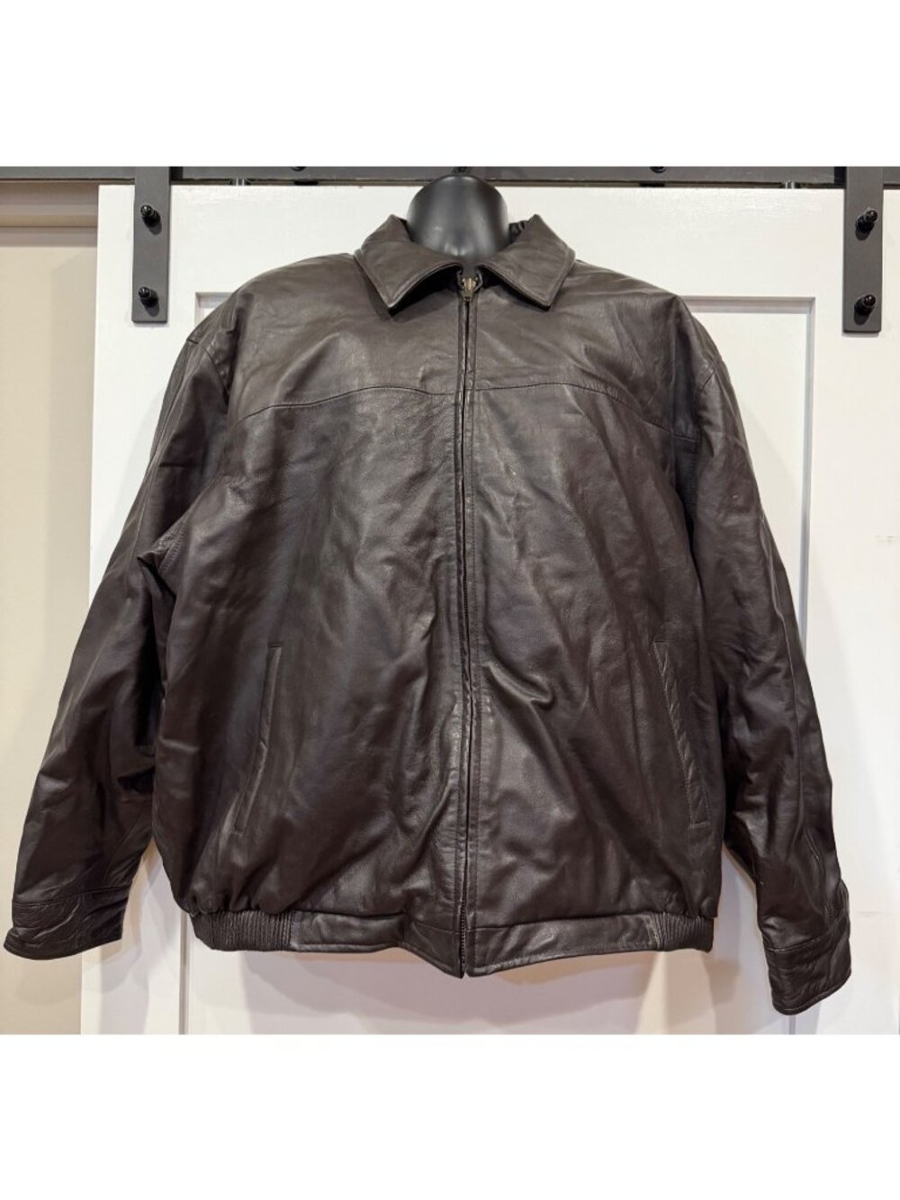 Vintage L.A. Leather California Leather Jacket Lined - Size XXL